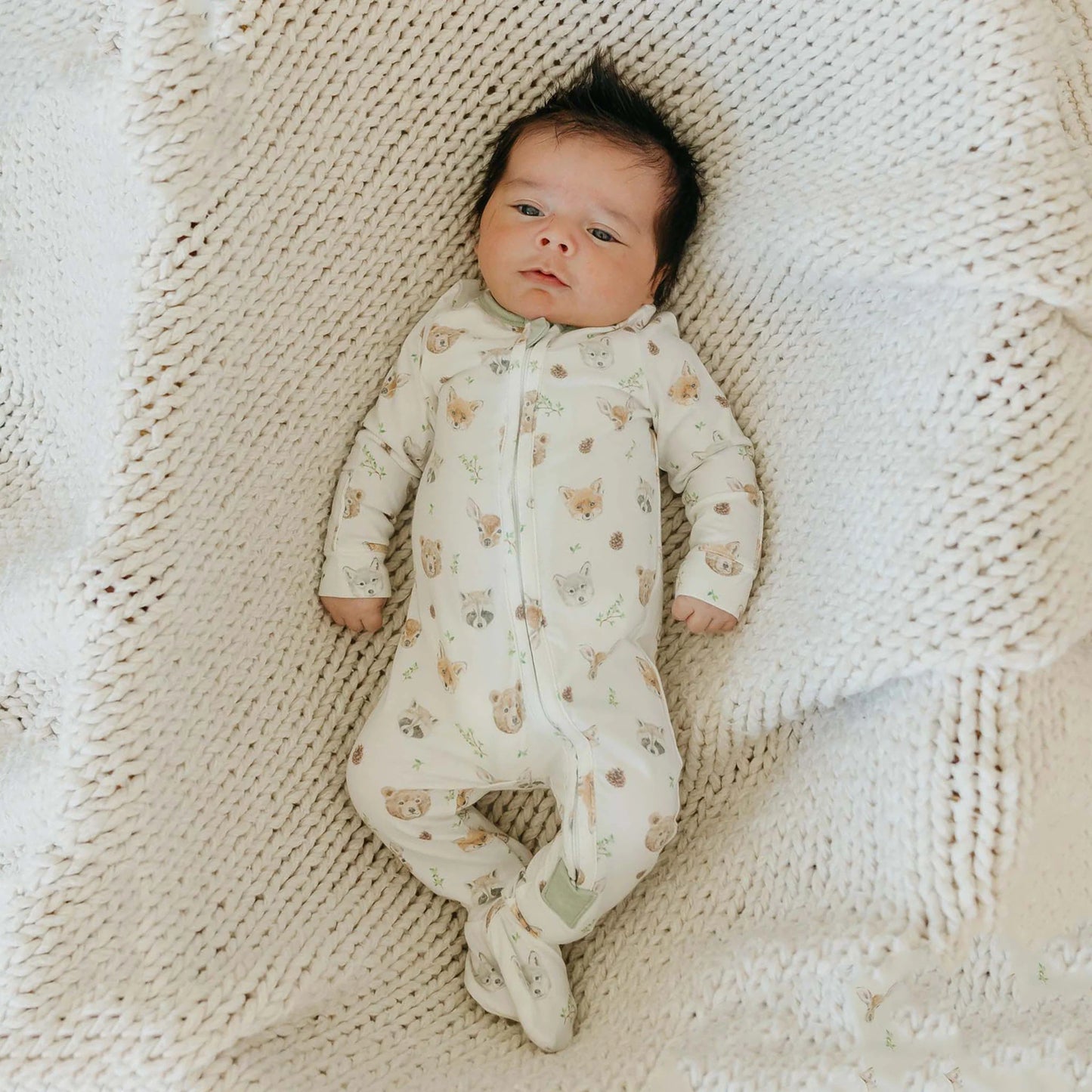 Wilder Zip-up Footie