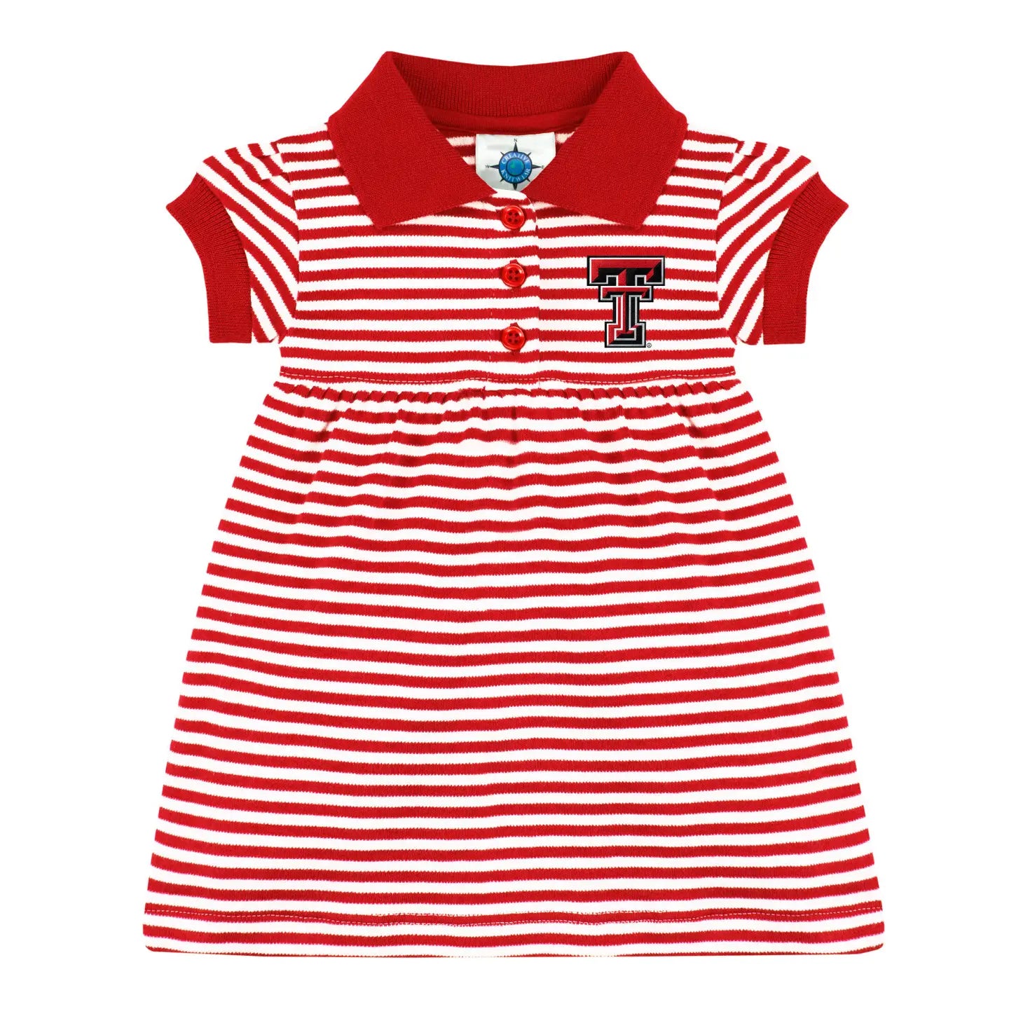 Striped Texas Tech GameDay Dress