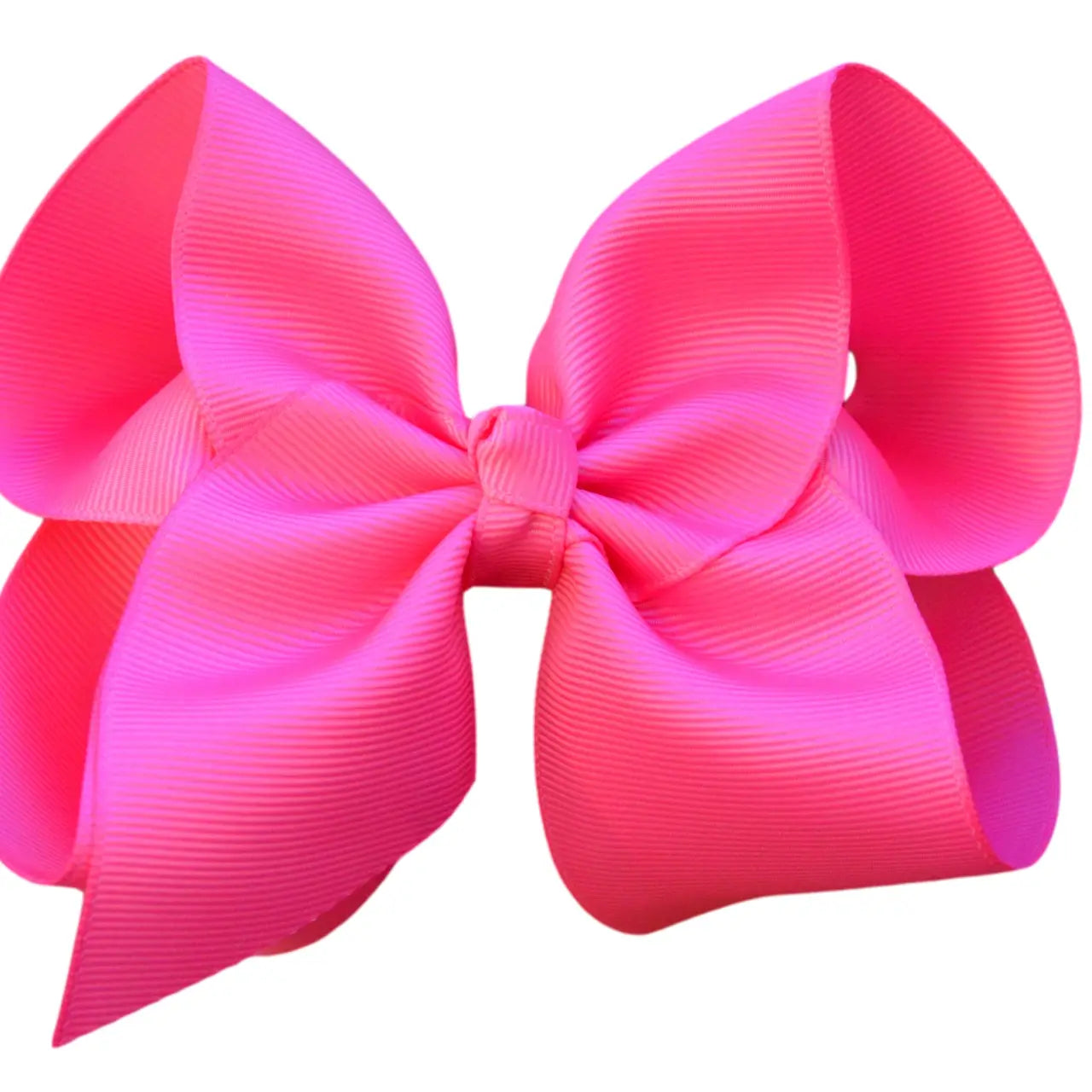 4 Inch Solid Grosgrain Hair Bow