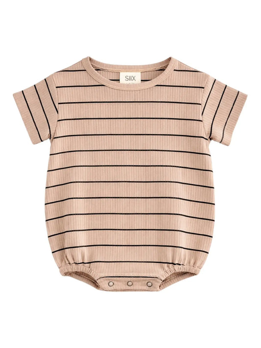 Tan Black Stripe Bubble