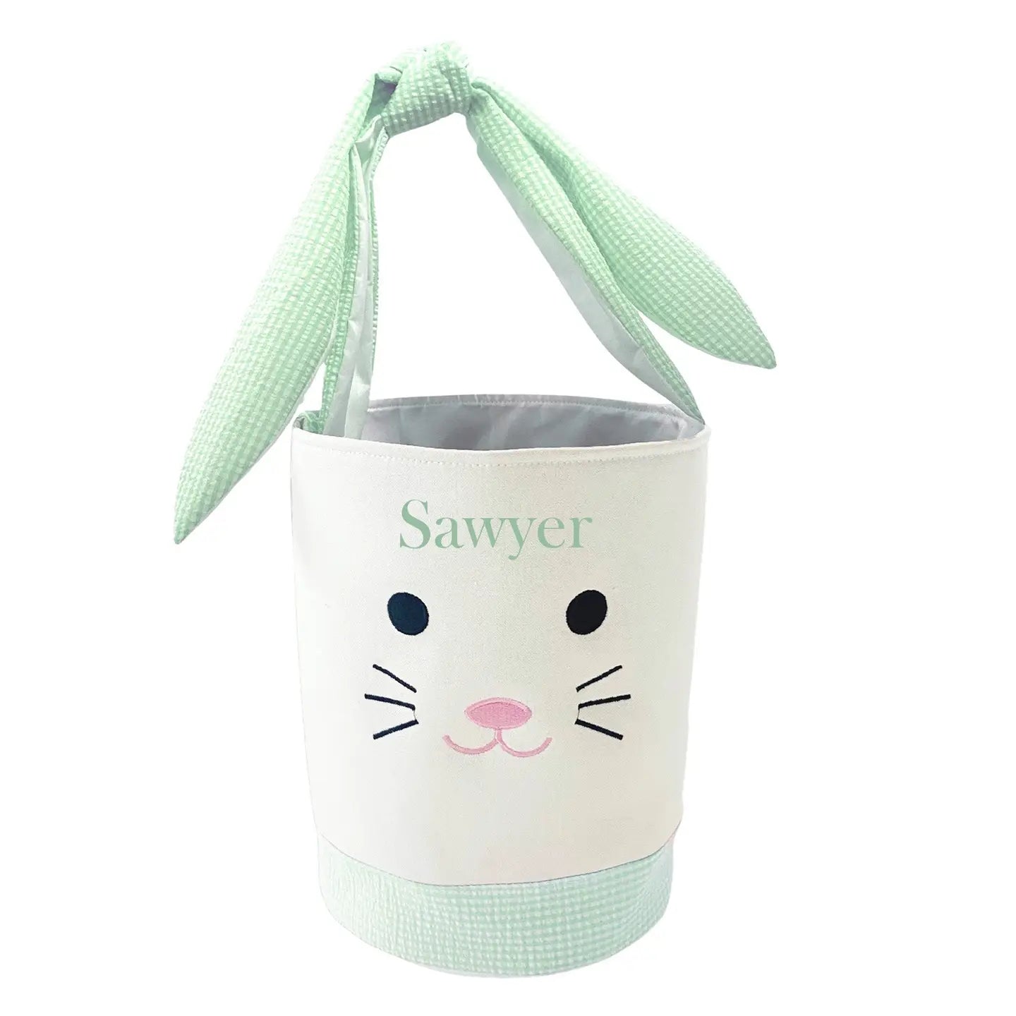 Easter Bunny Basket - Green