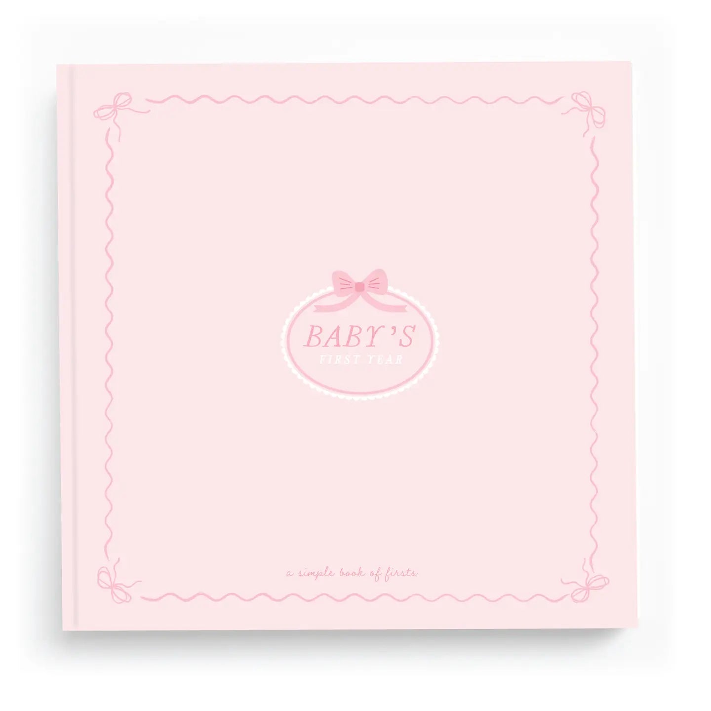 Bowkissed Blush Baby Memory Book