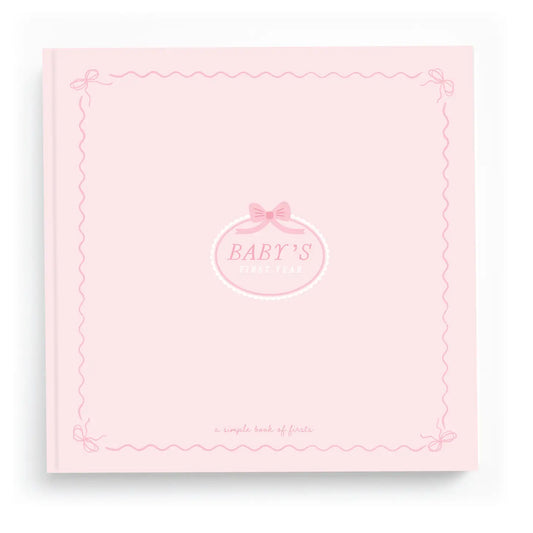 Bowkissed Blush Baby Memory Book