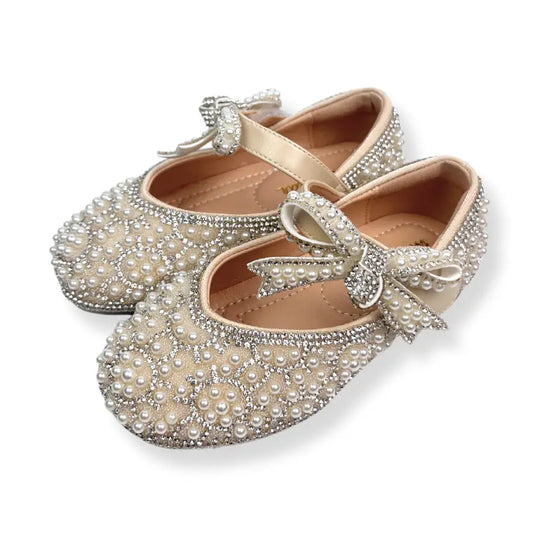 Bowtie Strap Jewel Shoes