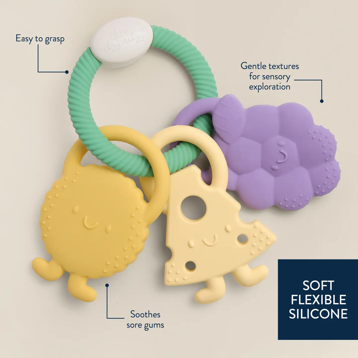 Itzy Trio Charcuterie Teether