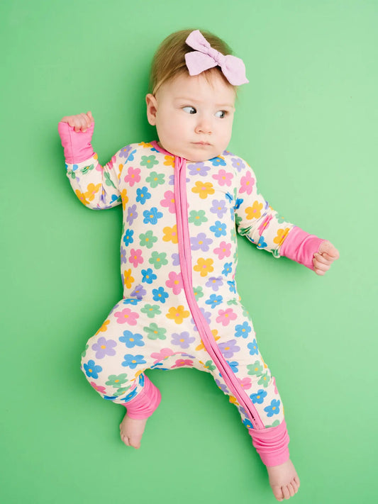 Retro Flower Bamboo Sleeper