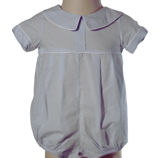 Blue Peter Pan Collar Bubble