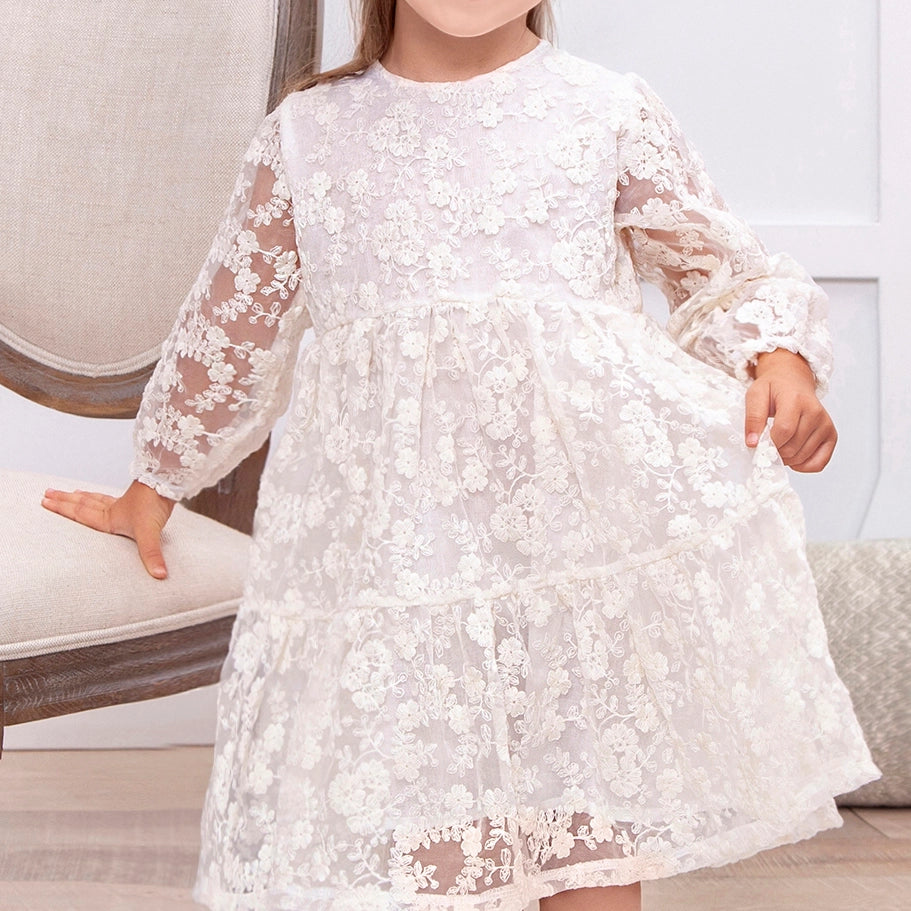 Ivory Lace Dress