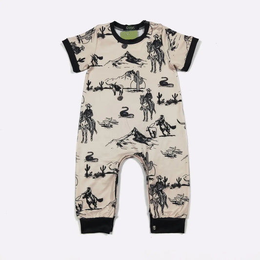 Cowboy Frontier Romper