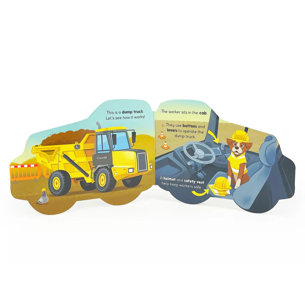 How Dump Trucks Work Board Book