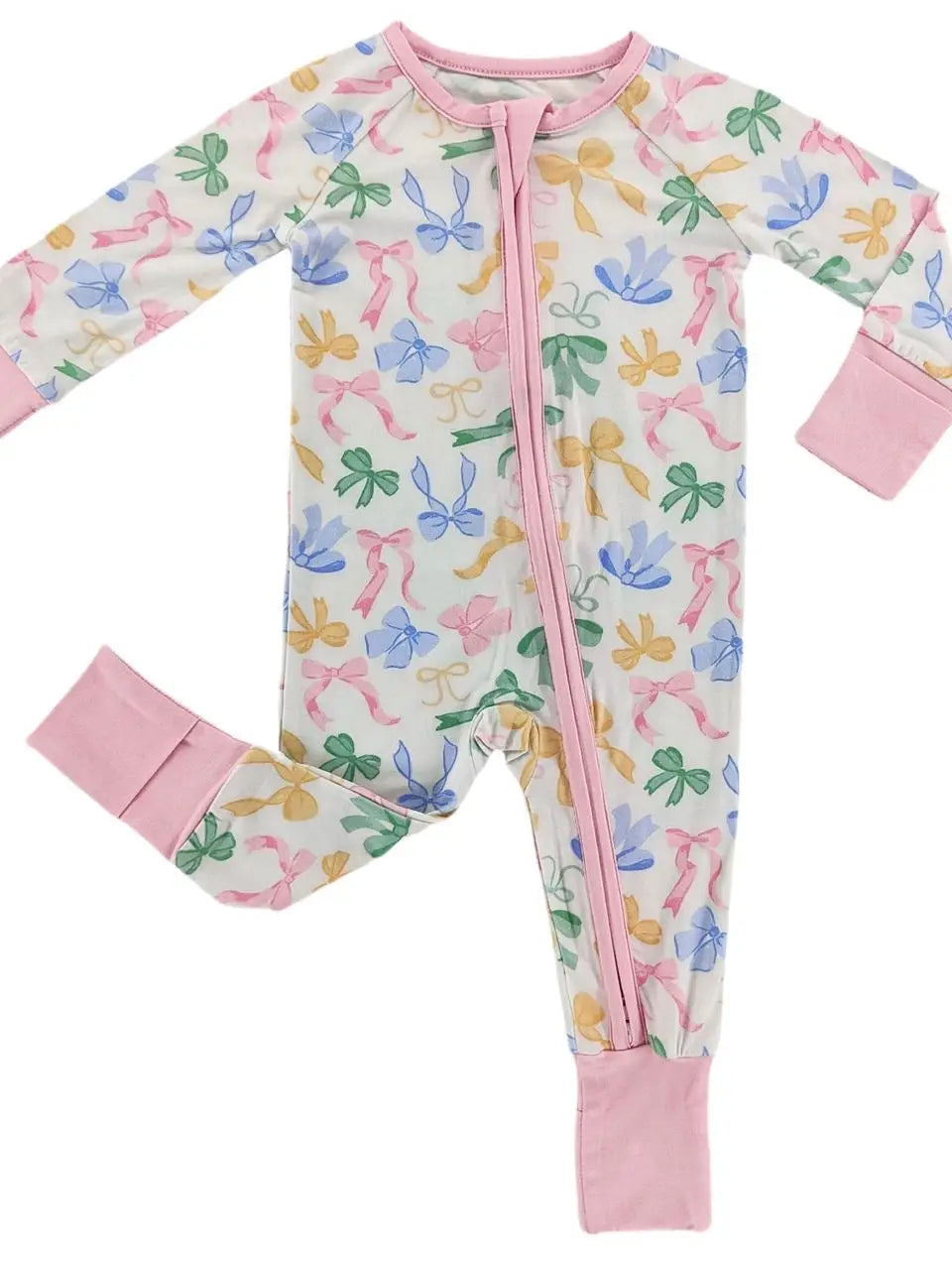 Pastel Bow Bamboo Sleeper