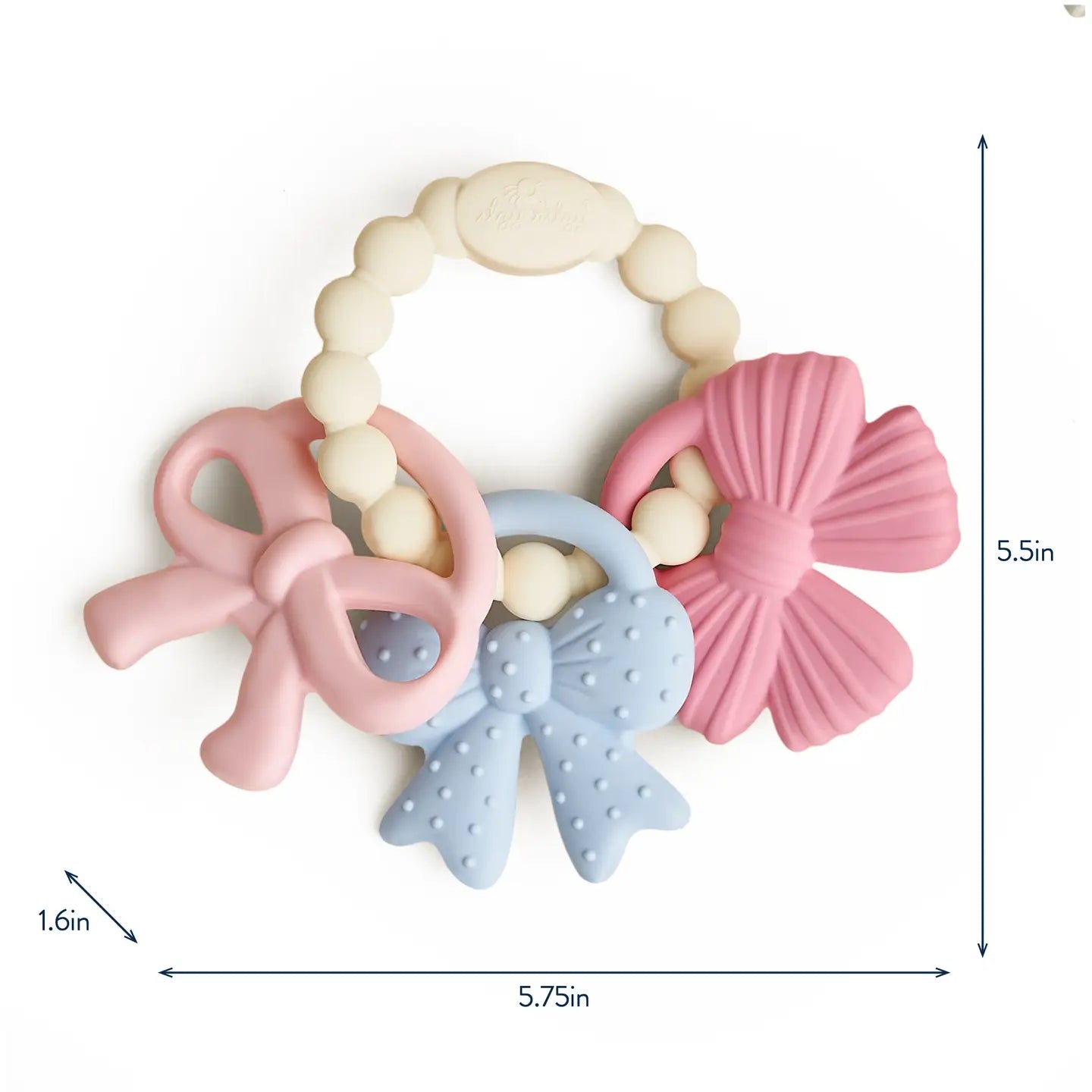 Itzy Trio Bows Teether