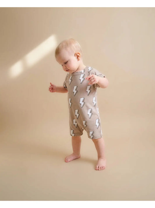 Electric Beige Romper