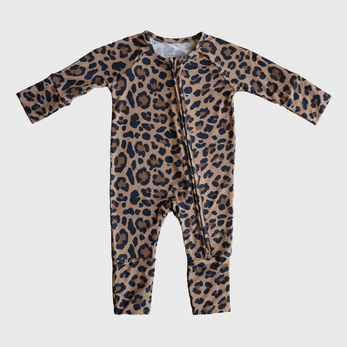 Leopard Zip Romper