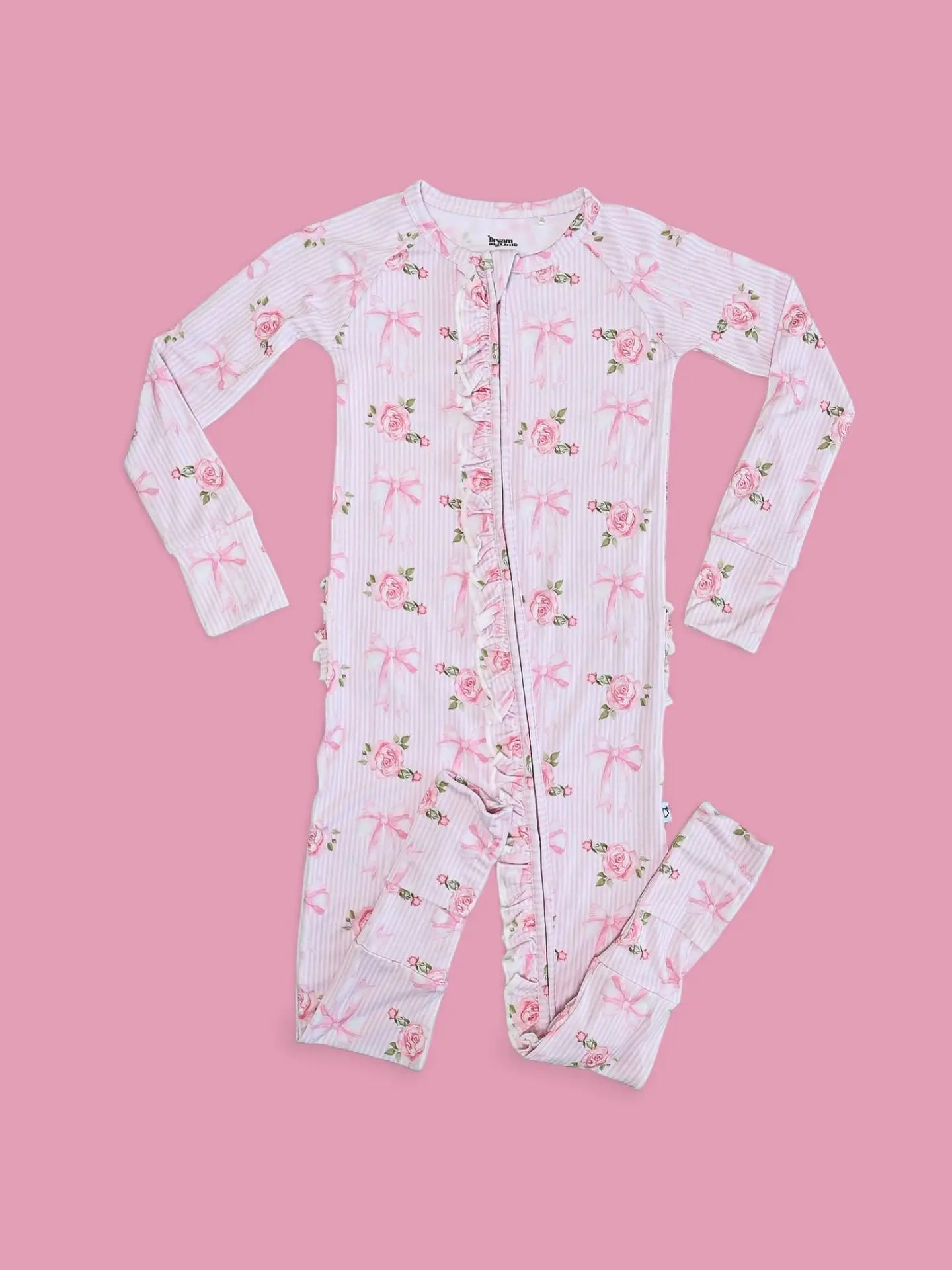 Bloom & Bow Ruffle Romper