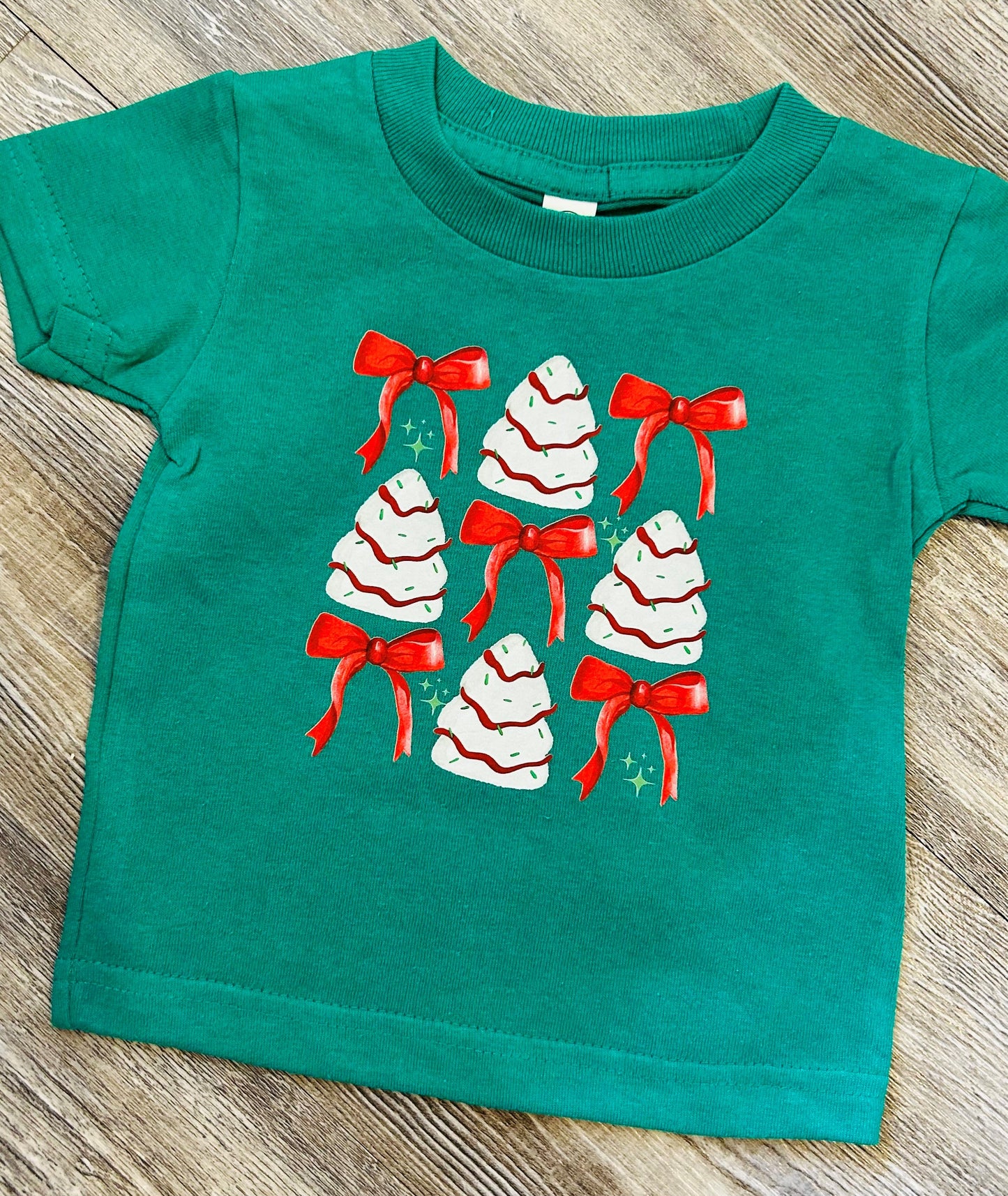 Christmas Tree Cakes/Bows Tee