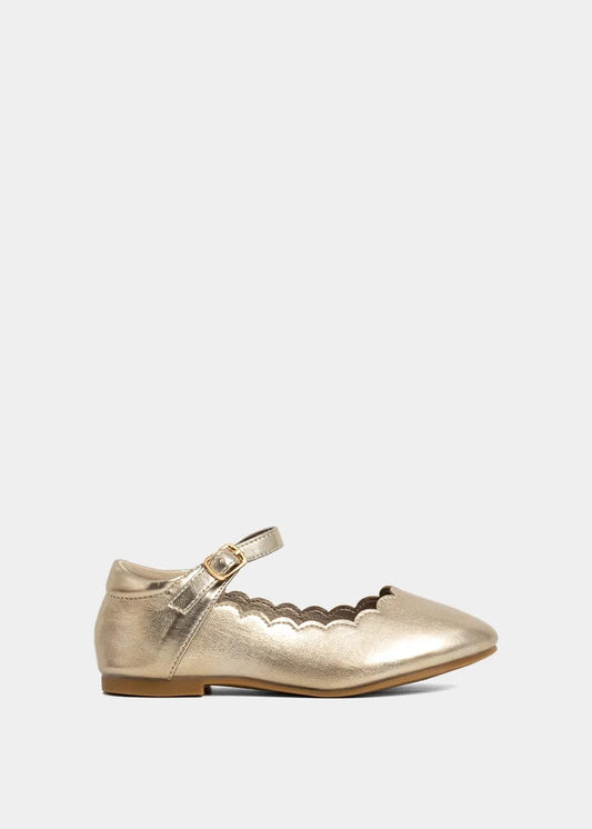 Agatha Light Gold Mary Jane Shoe