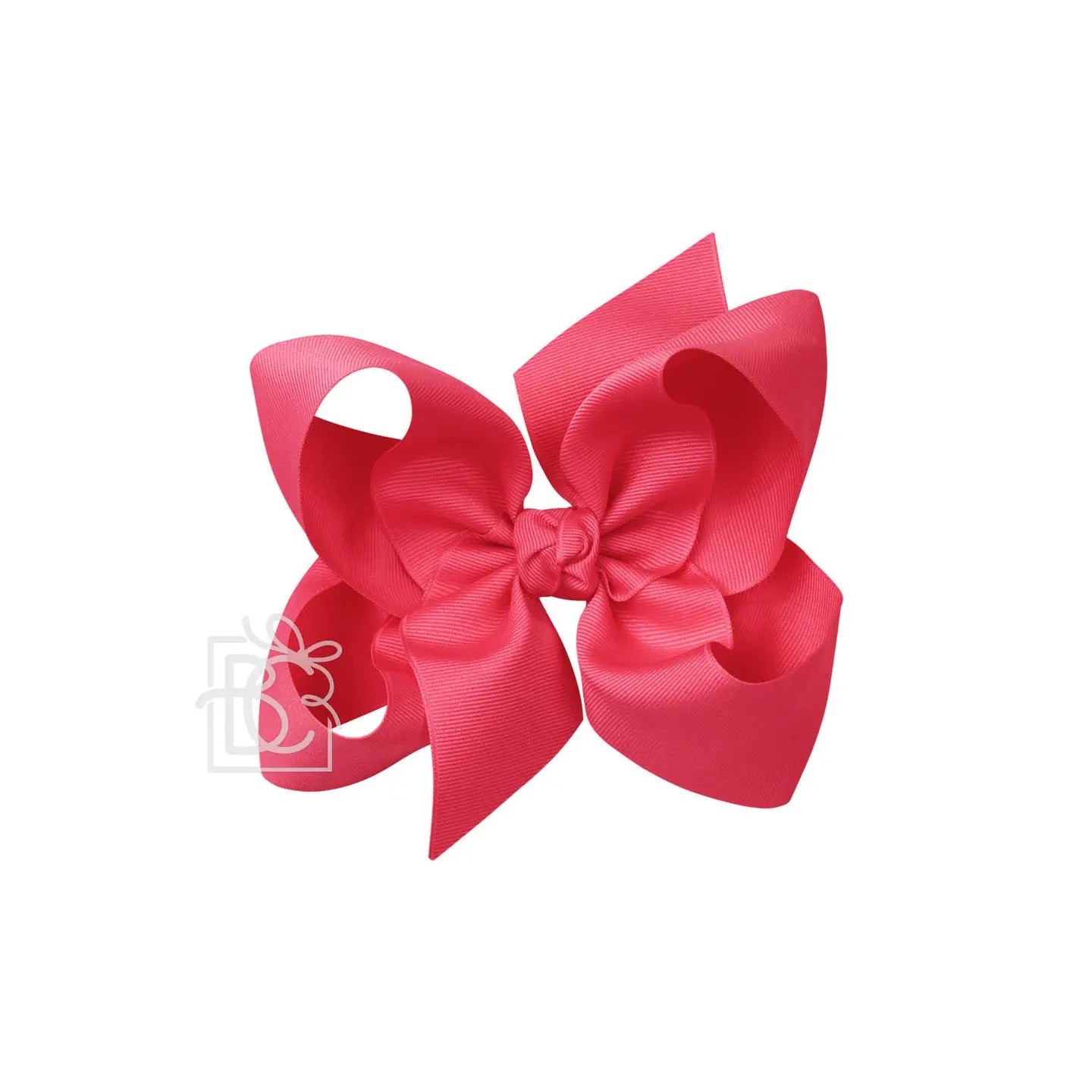 6.5" French Pink Grosgrain Bow