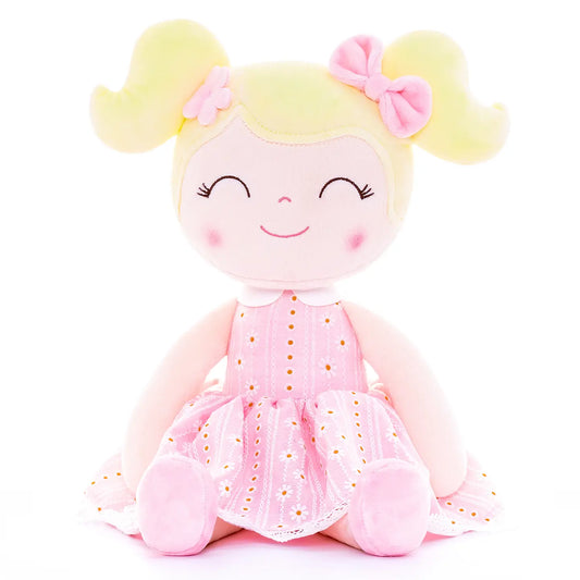 Light Pink Doll - Blonde Hair