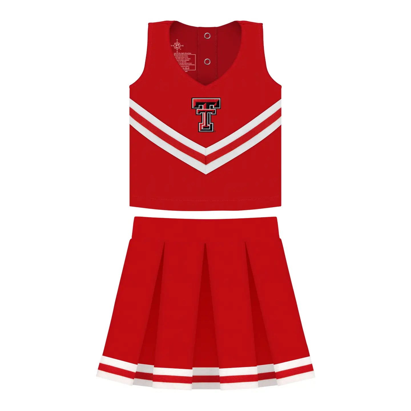 Texas Tech Red 3-pc Cheer Dress