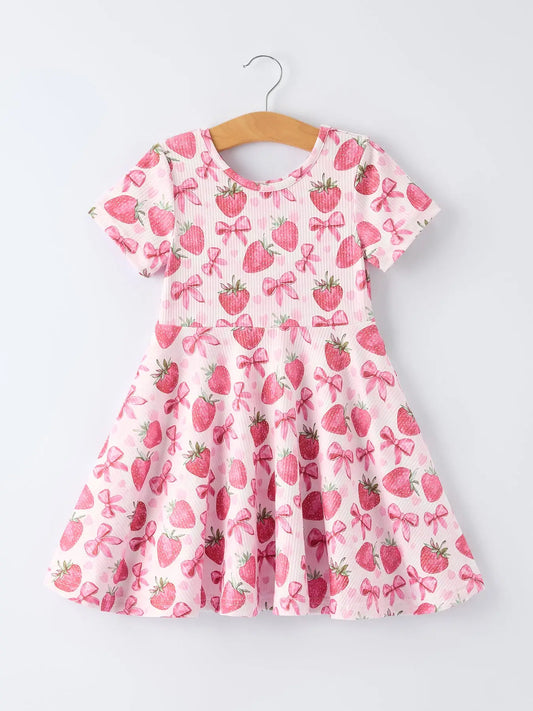 Summer Strawberry Dress