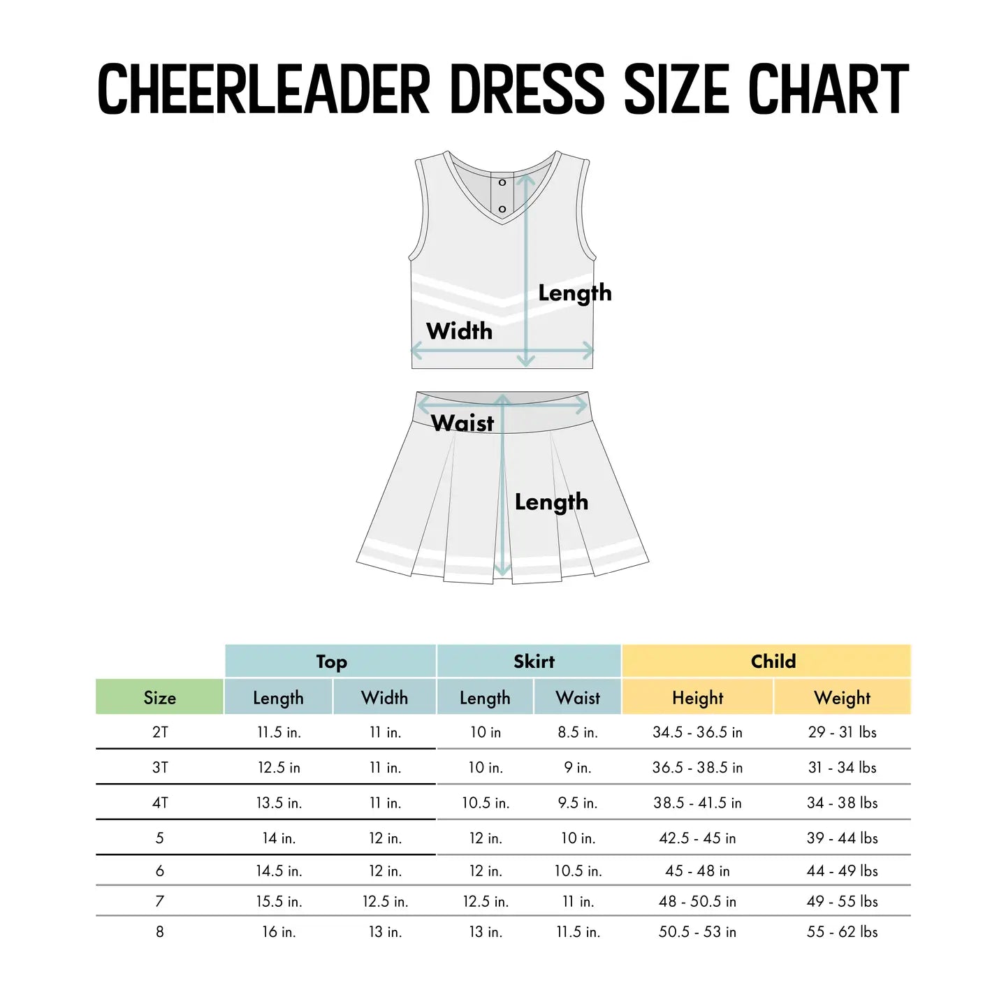 Texas Tech Red 3-pc Cheer Dress