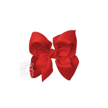 5.5" Red Grosgrain Bow