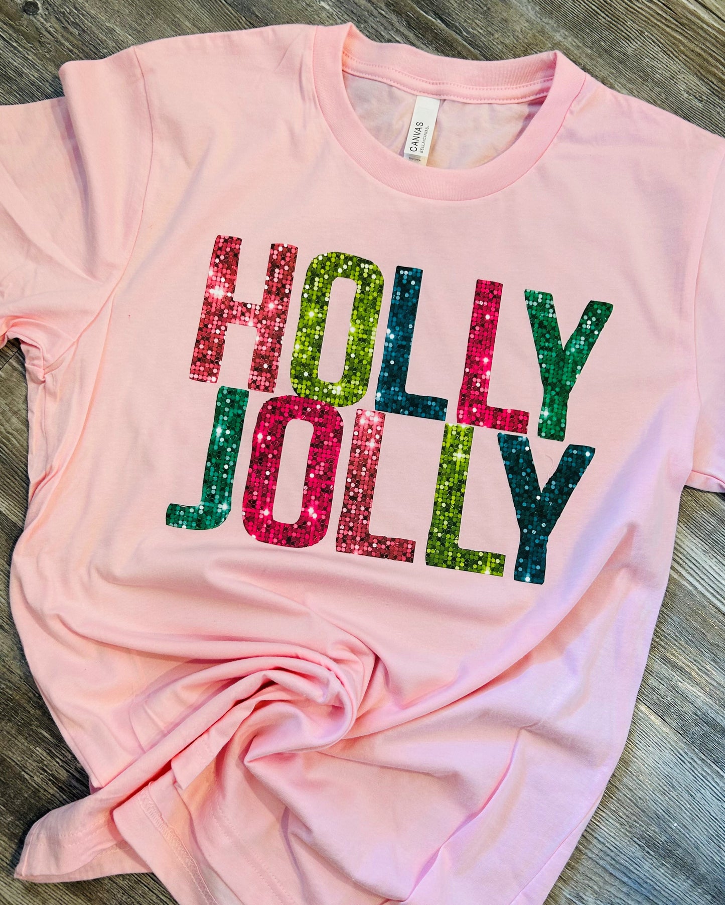 Mommy & Me-Holly Jolly Tee (Mommy Size)