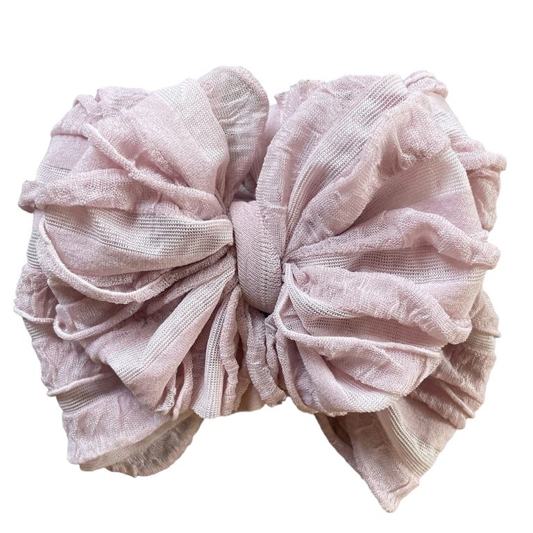 Ruffled Headband - mauvelous