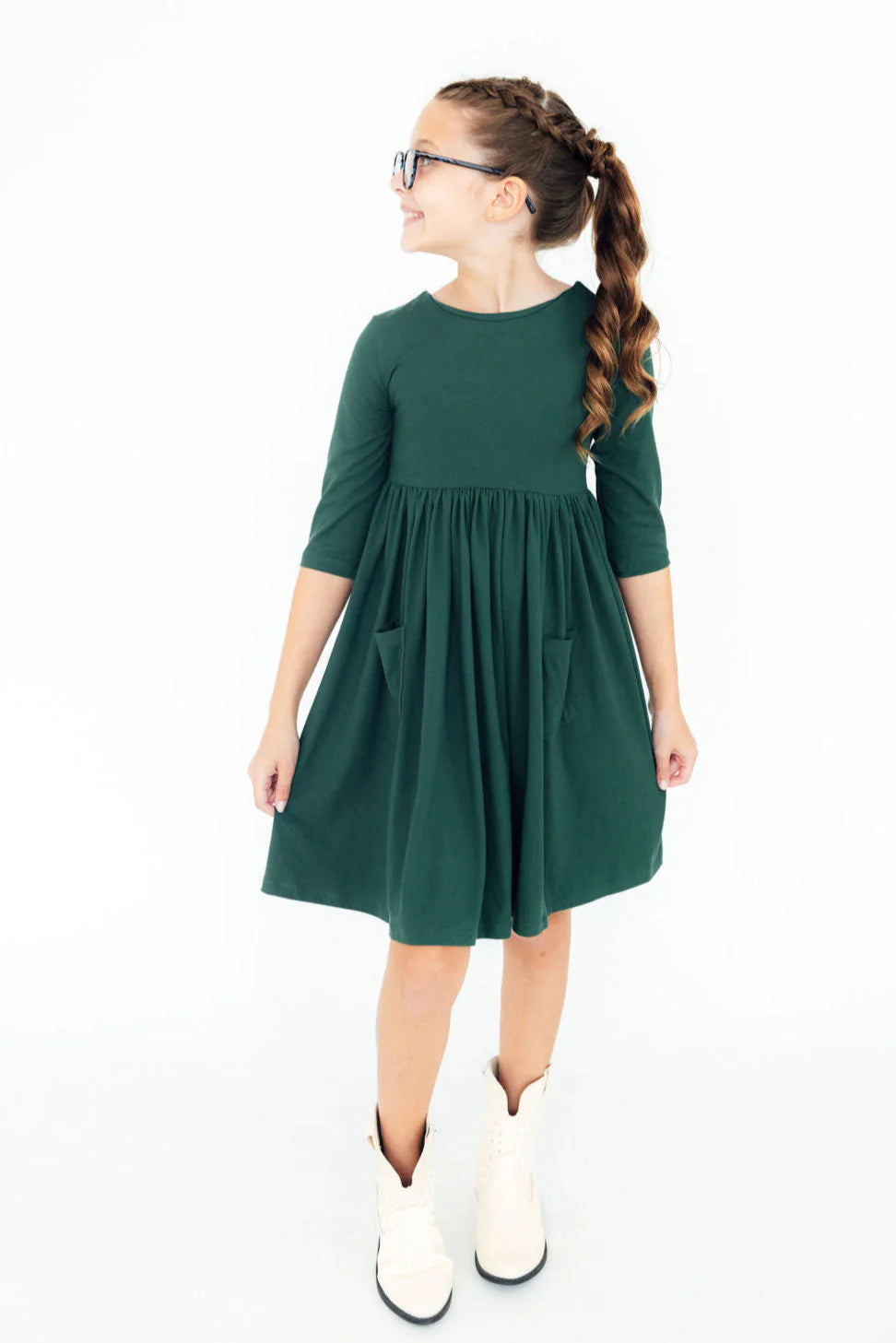 Spruce Twirl Dress