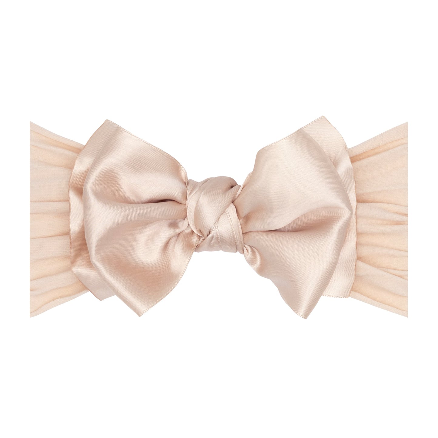 Satin Fab Headband - Petal