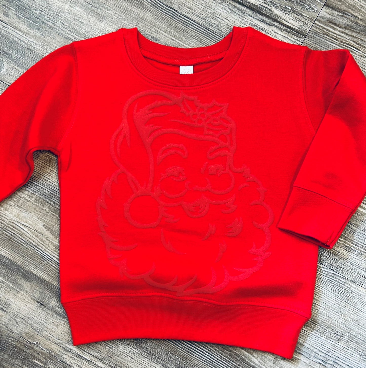 Mommy & Me Santa Sweatshirt (Me Size)