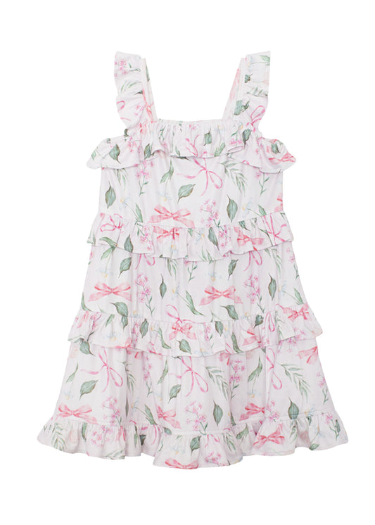 Roșie Ribbons Dress