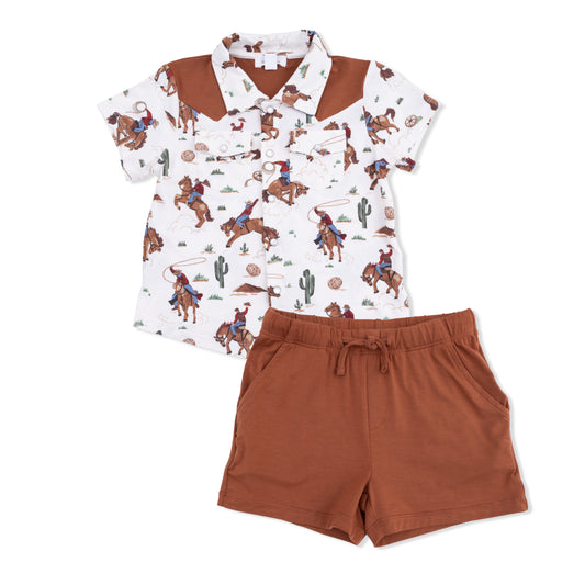 Buckaroo Western Short Set