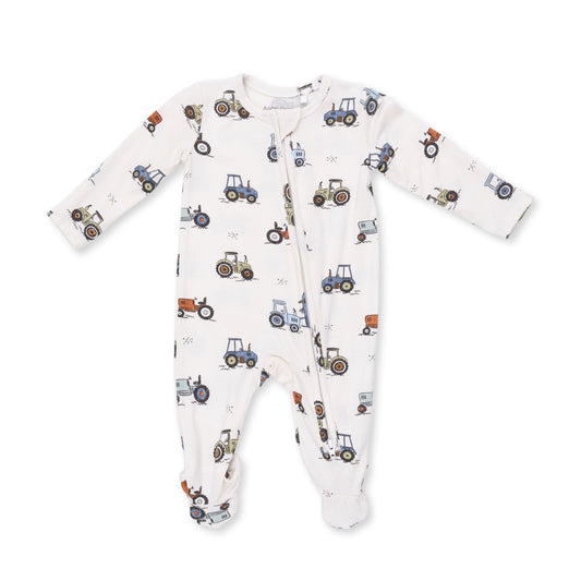 Future Farmer Zipper Footie