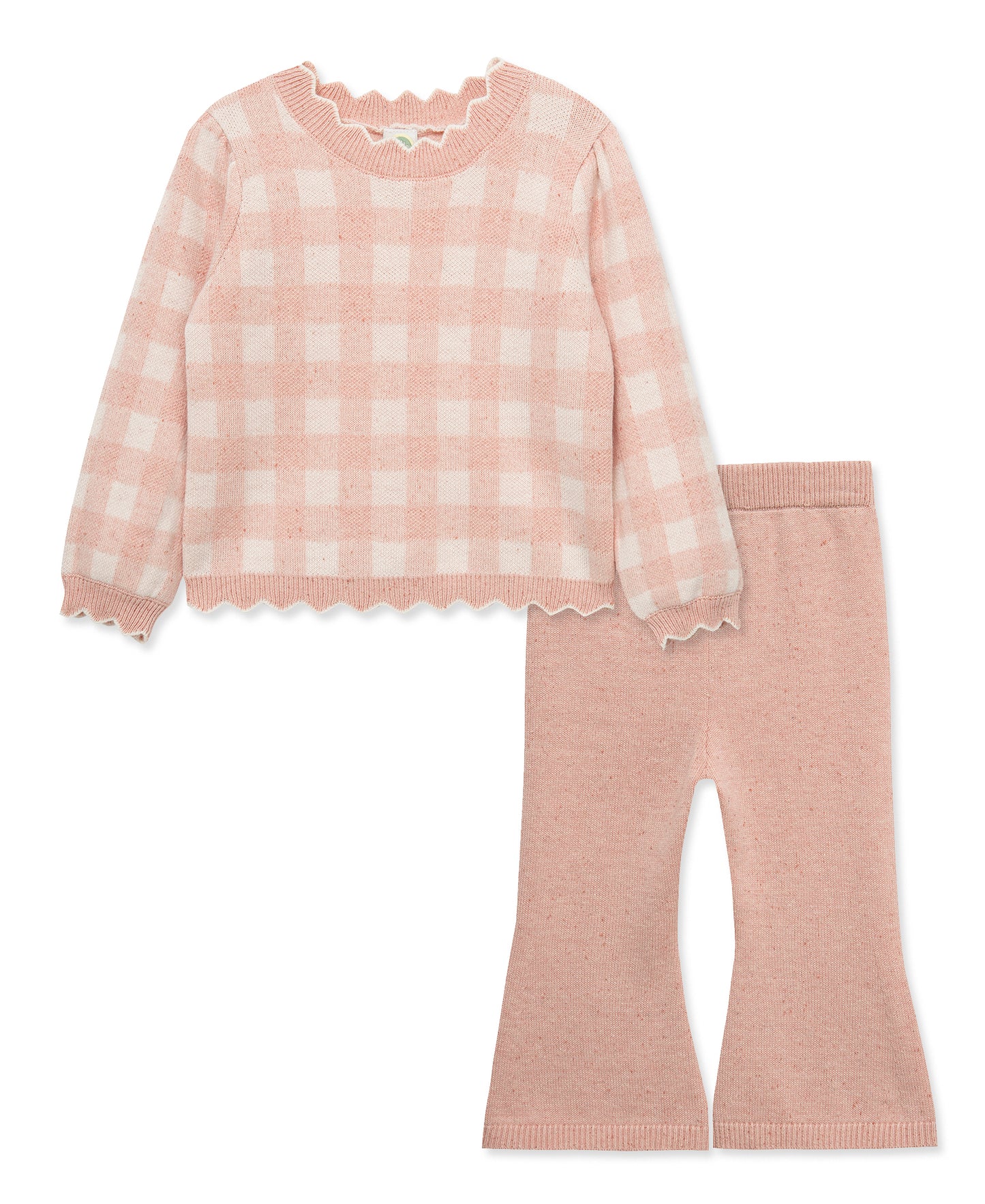 Gingham Sweater Set