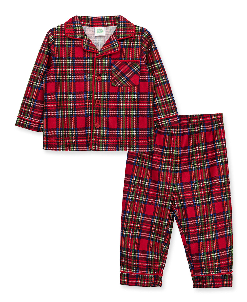 Plaid PJ Set