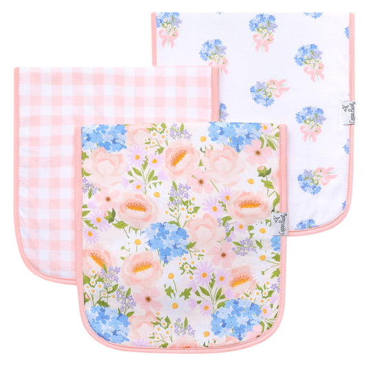 Copper Pearl Burp Cloth Set (3-pack) - Penelope