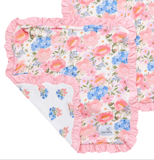 Ruffled Security Blanket - Penelope