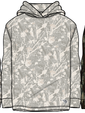Performance Hoodie - Drifter Camo