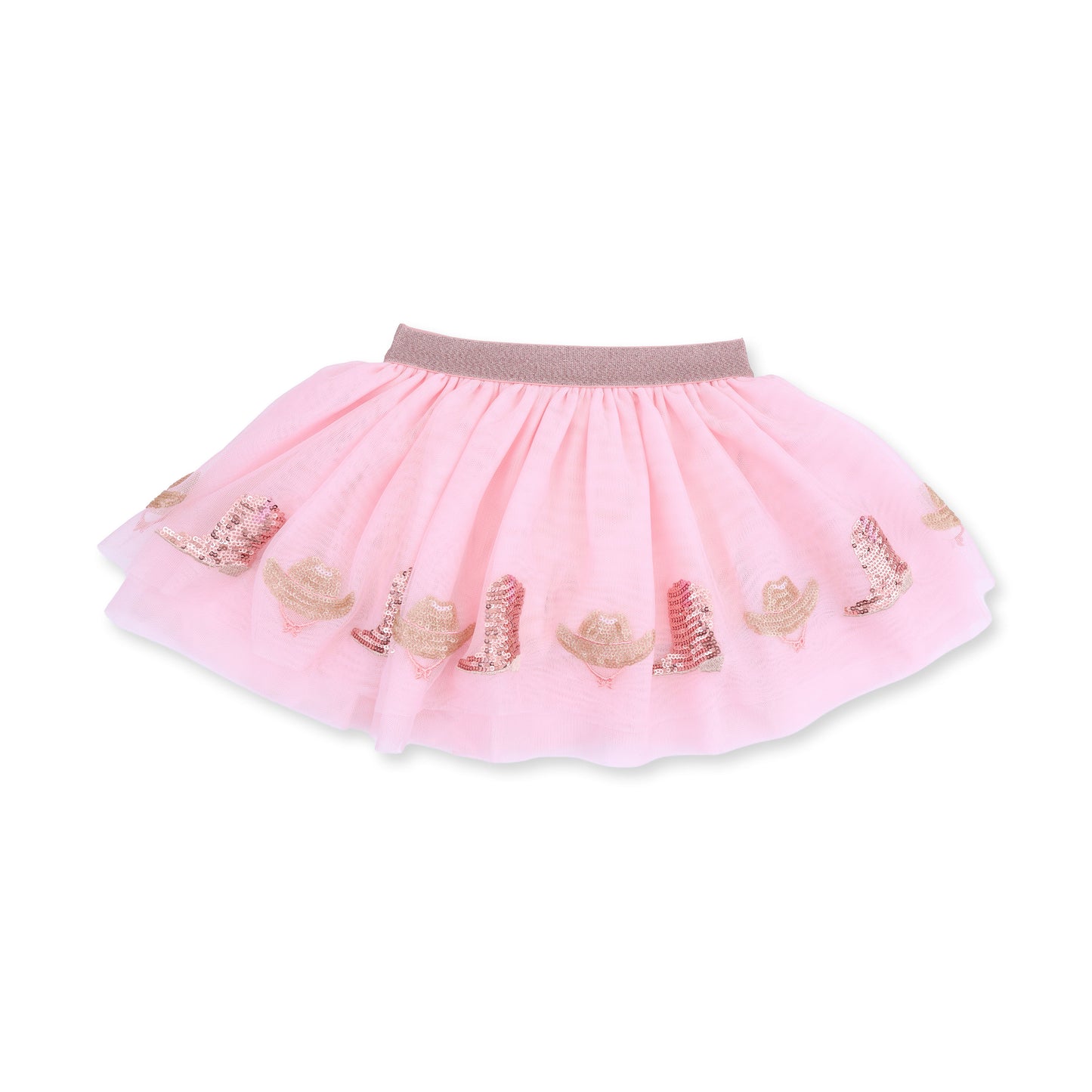 Cowgirl Cameos - Tutu Skirt with Bike Shorts