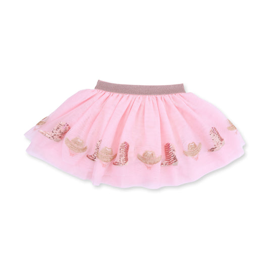 Cowgirl Cameos - Tutu Skirt with Bike Shorts