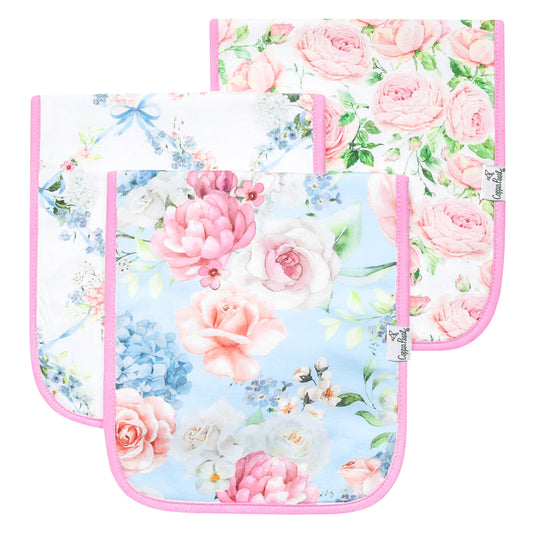 Copper Pearl Burp Cloth Set (3-pack) - Genevieve