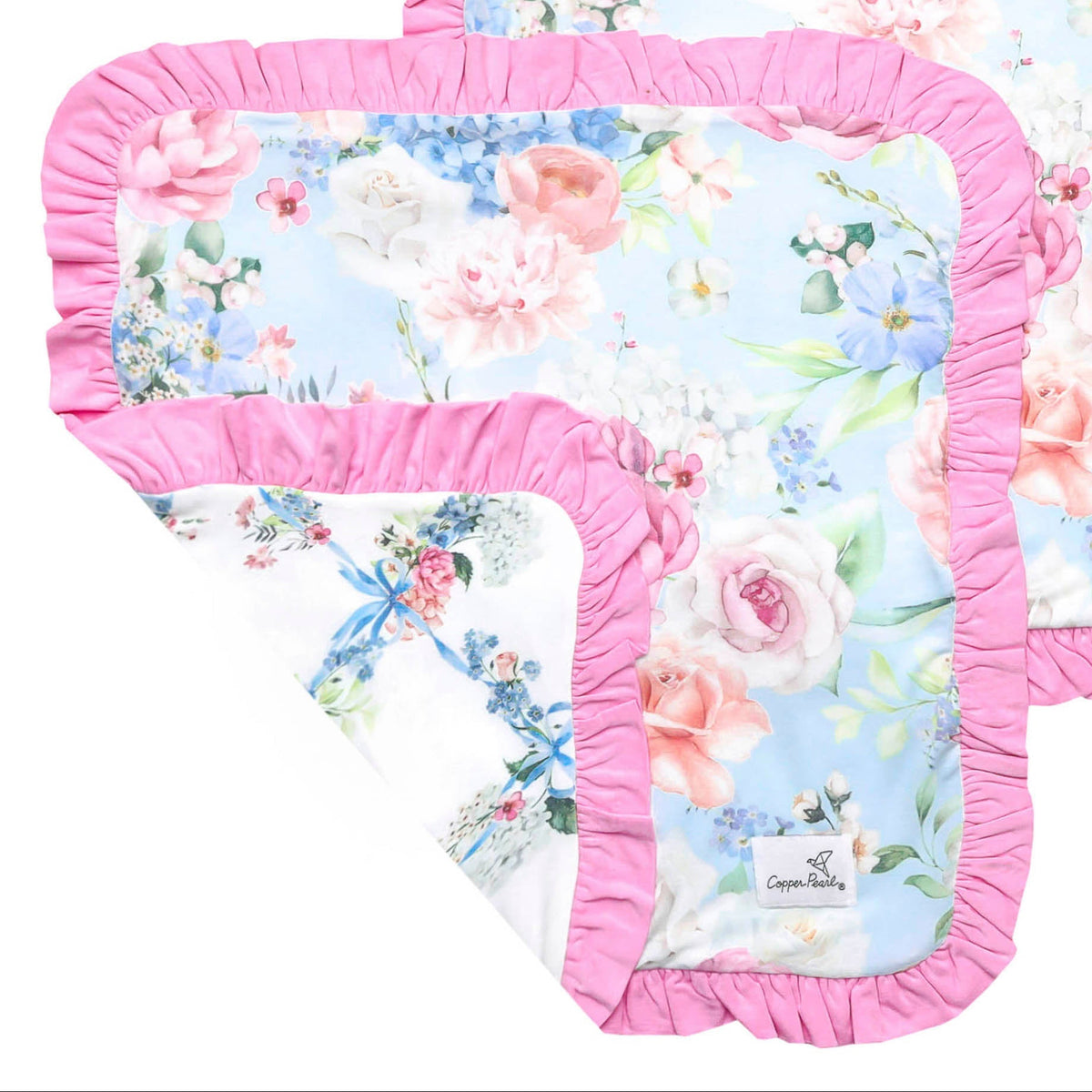 Ruffled Security Blanket - Genevieve