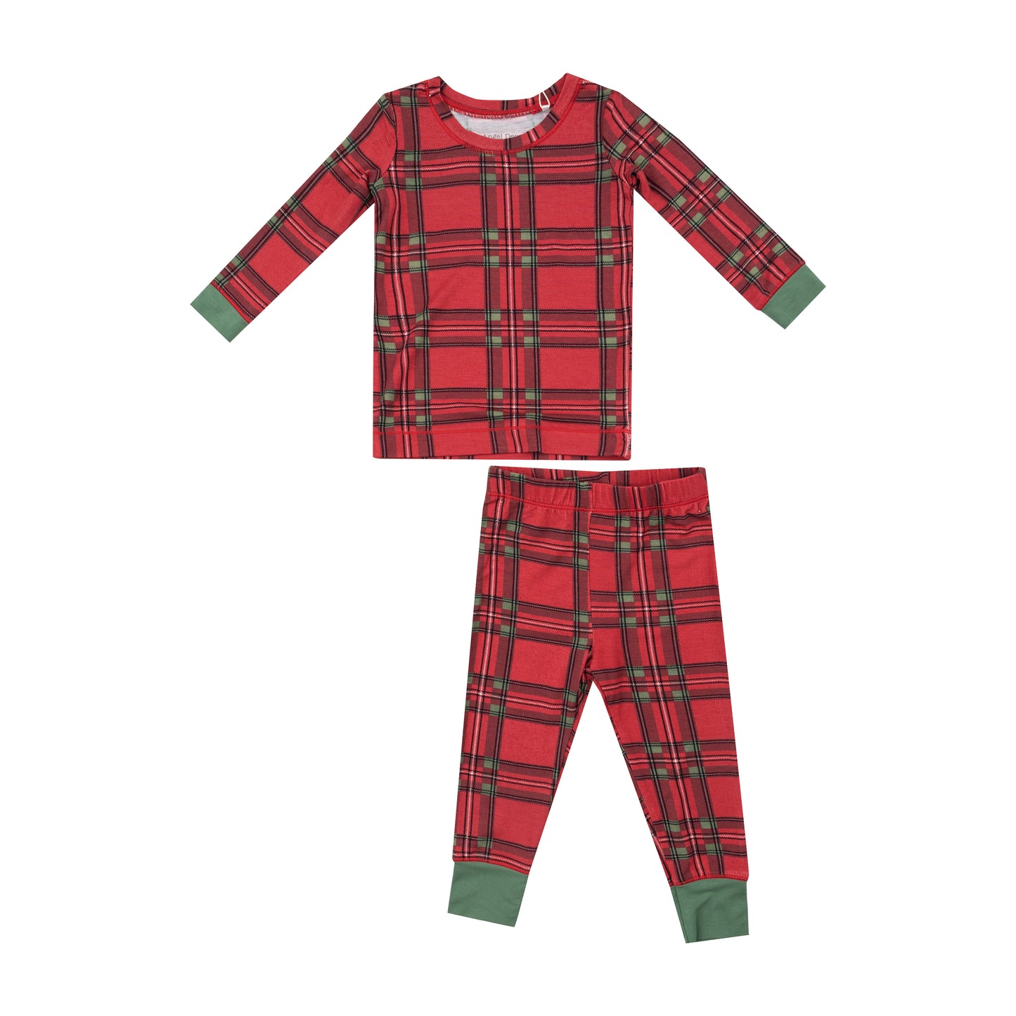 Vintage Holiday Plaid Loungewear Set