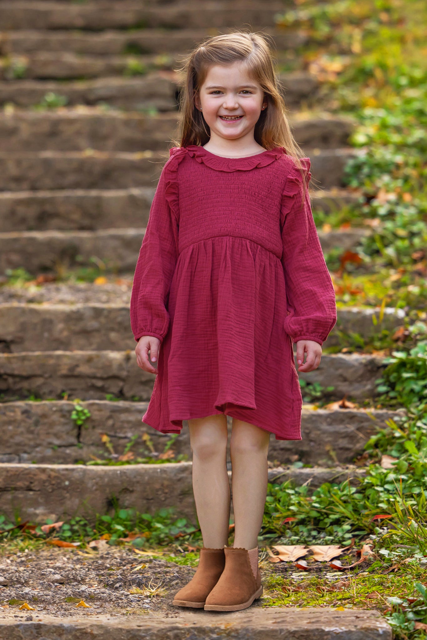 Autumn Dress - Red