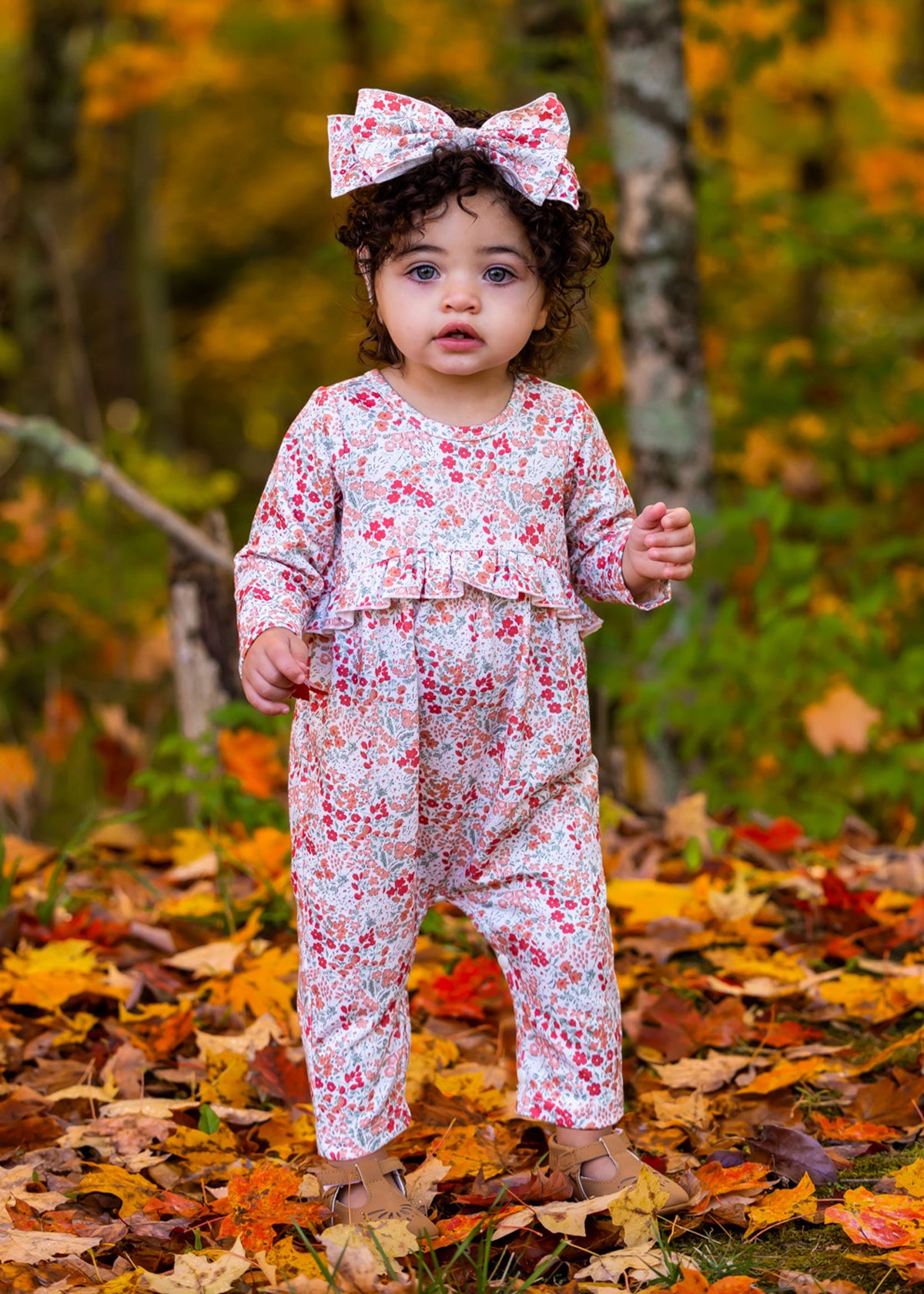 Amber Romper - Orange