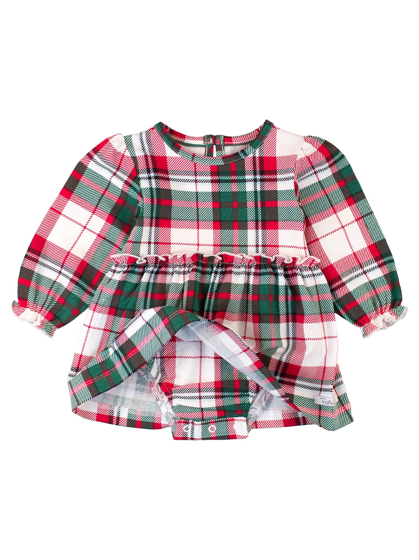 Dashing Dreams Plaid Romper