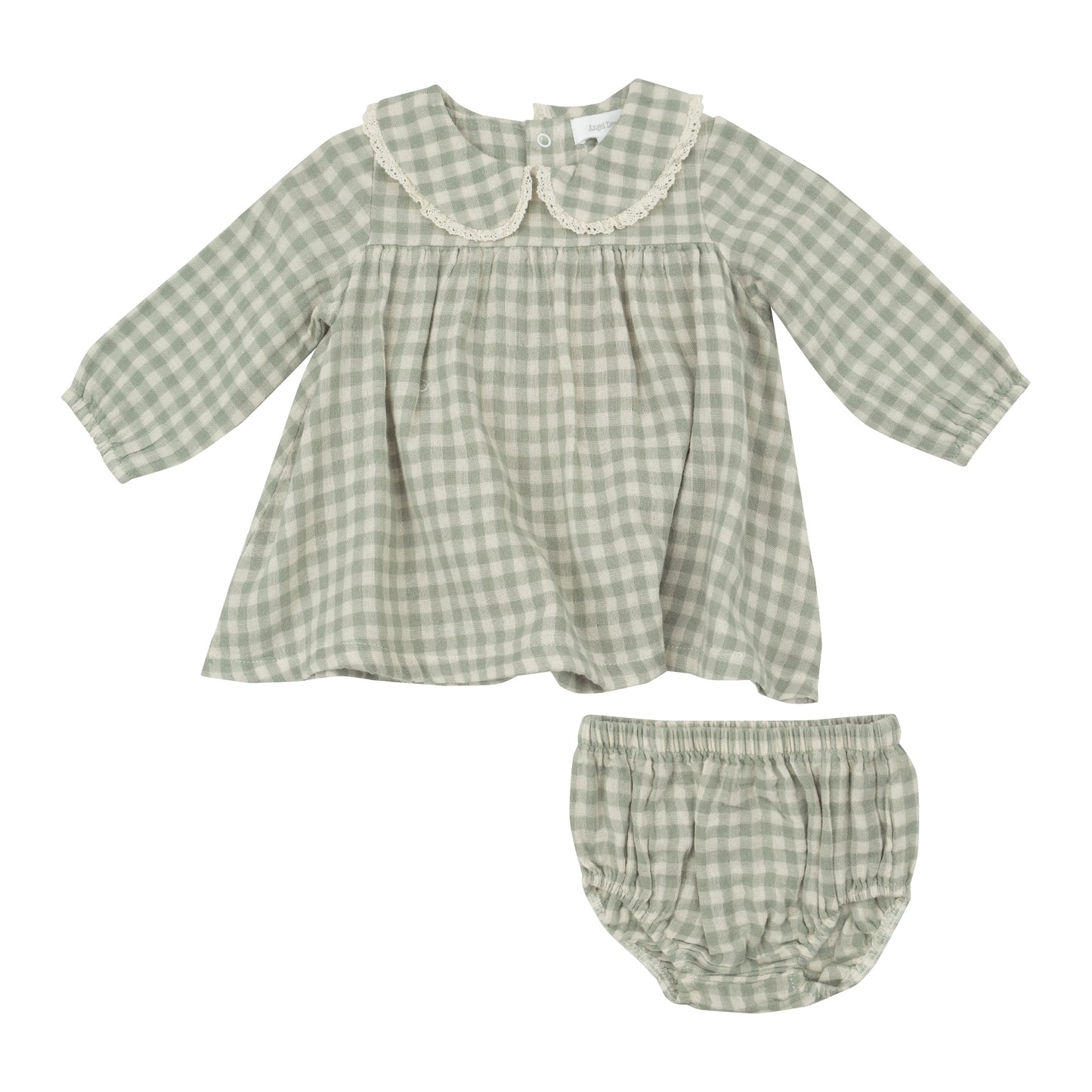 Green Gingham Dress