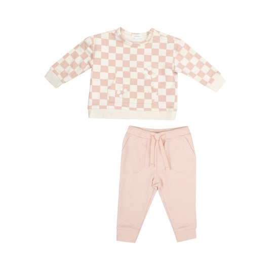 Daisy Patch Jogger Set